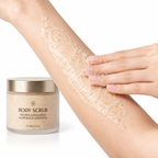 Natural Exfoliating Body Scrub with Sugar, Sweet Almond Oil &amp; Shea Butter