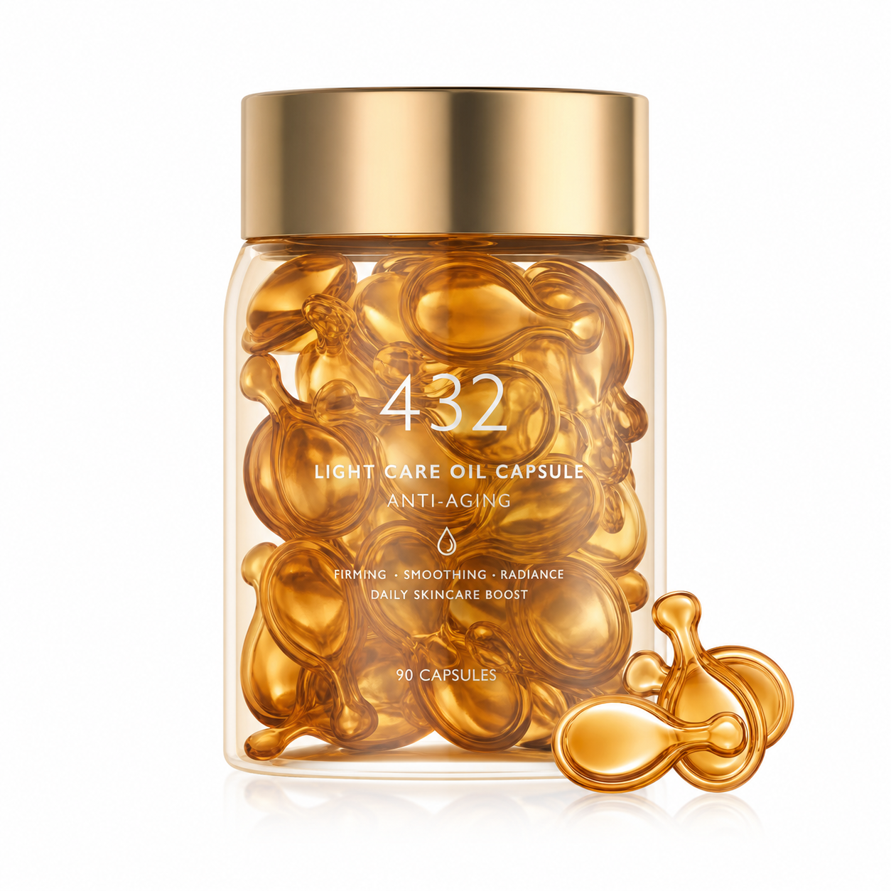 Light Care Oil Capsules with Jojoba Oil, Squalane &amp; Vitamin E