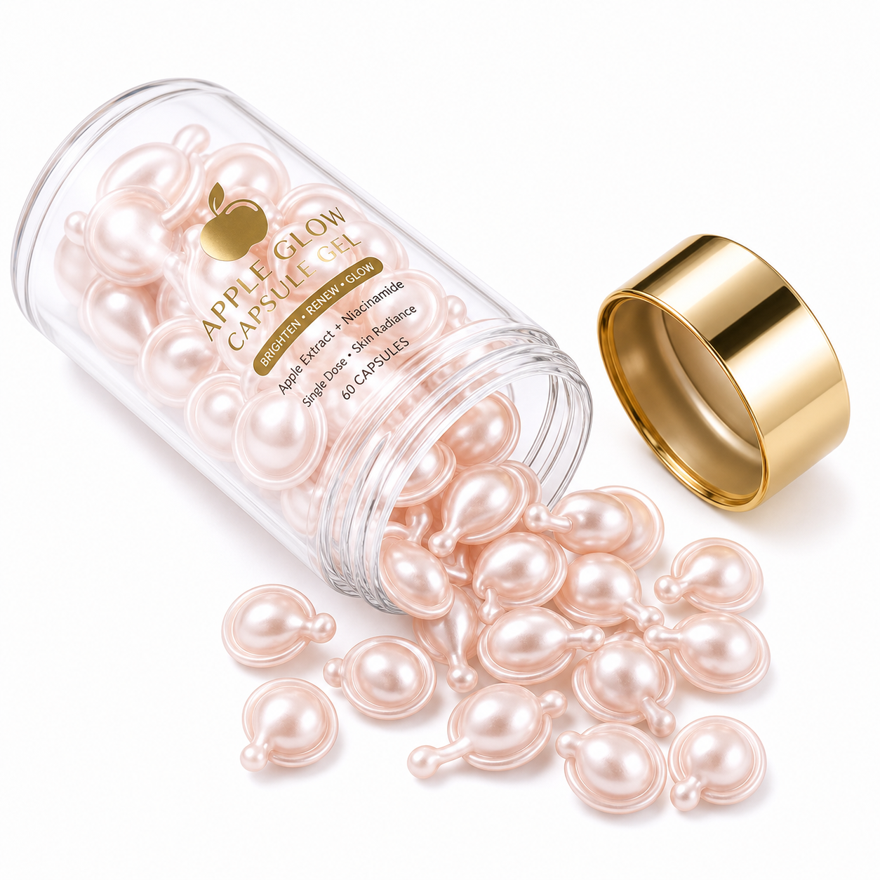 Apple Glow Capsule Gel with Apple Extract &amp; Niacinamide