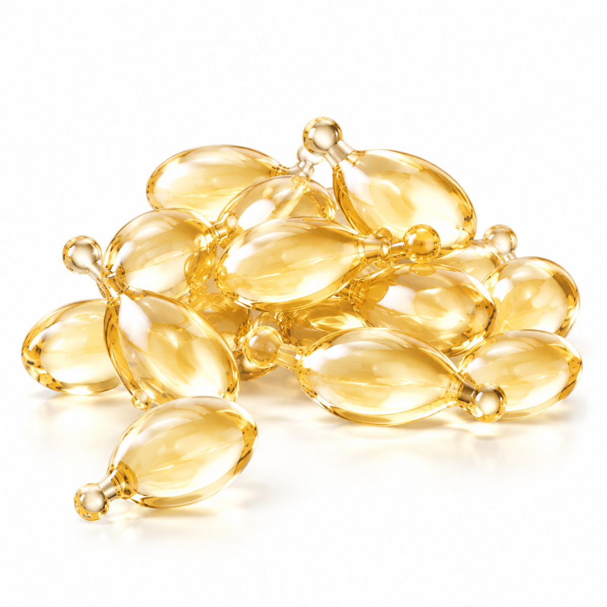 Bath Oil Capsules with Squalane, Sunflower Oil &amp; Vitamin E