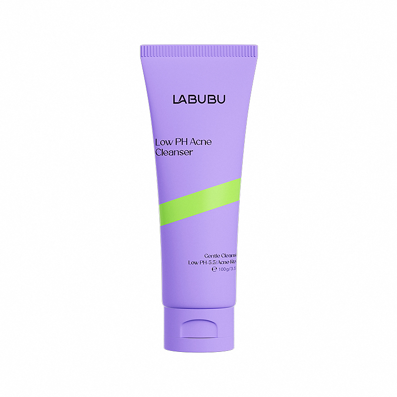LABUBU Facial Wash Low PH Acne Cleanser Sabun muka 100 gram Untuk Kulit Sensitif