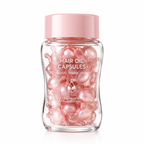 Hair Oil Capsules with Argan Oil, Jojoba Oil, Macadamia Oil &amp; Vitamin E