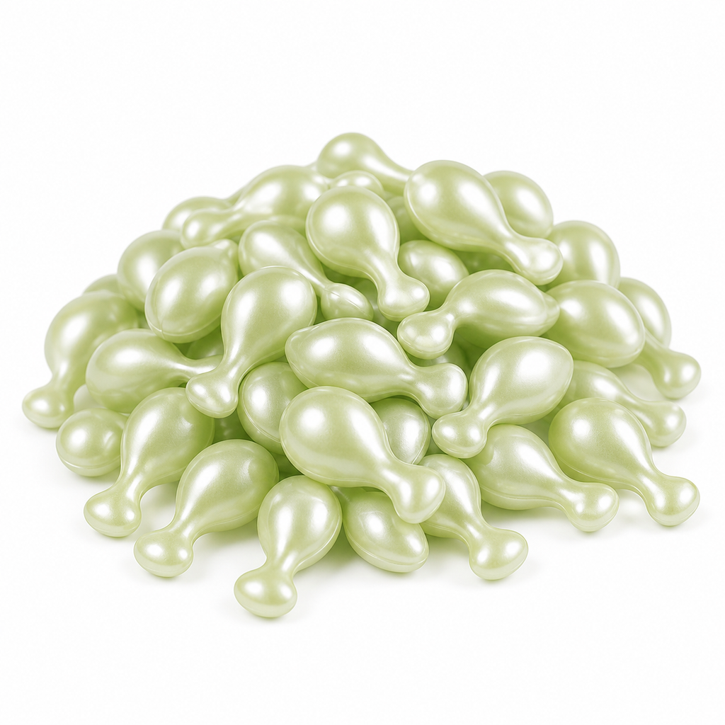 Green Tea Brightening Serum Capsules with Niacinamide, Vitamin C &amp; Green Tea Extract