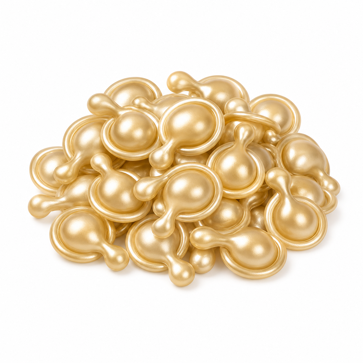 Lip Care Capsules with Squalane, Ceramide &amp; Hyaluronic Acid for Nourishing Hydration