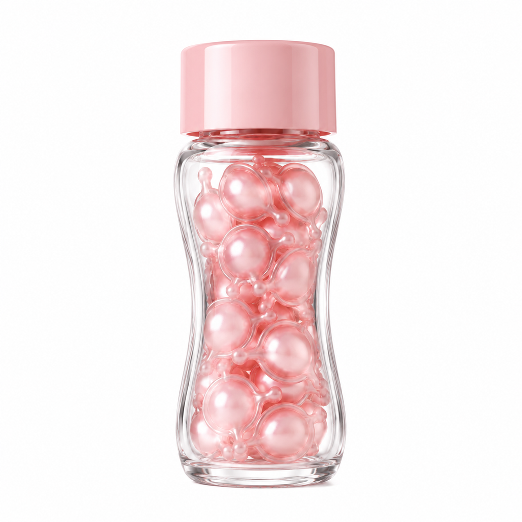 Hair Oil Capsules with Argan Oil, Jojoba Oil, Macadamia Oil &amp; Vitamin E