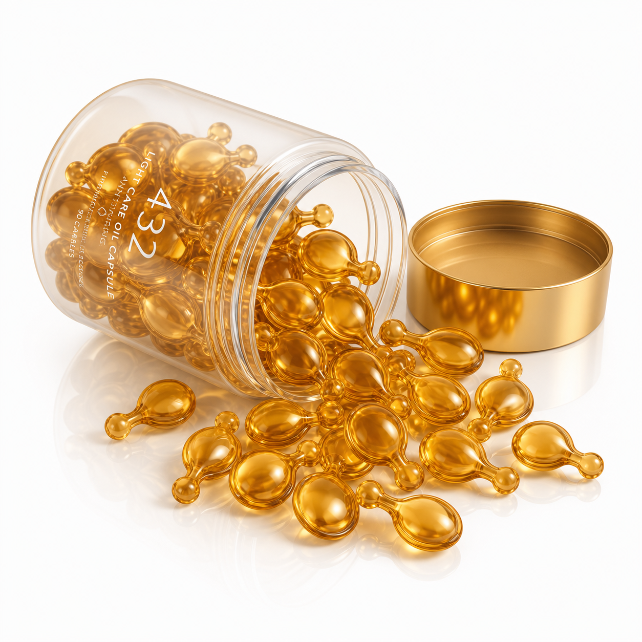 Light Care Oil Capsules with Jojoba Oil, Squalane &amp; Vitamin E