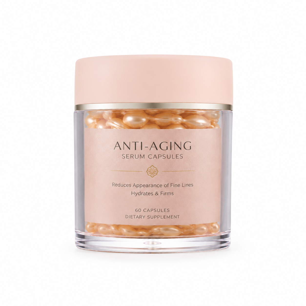 Anti-Aging Serum Capsules with Retinol, Vitamin C &amp; Hyaluronic Acid