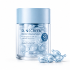 Sunscreen Protection Capsules SPF 50+ with Vitamin E, Green Tea &amp; Aloe Vera