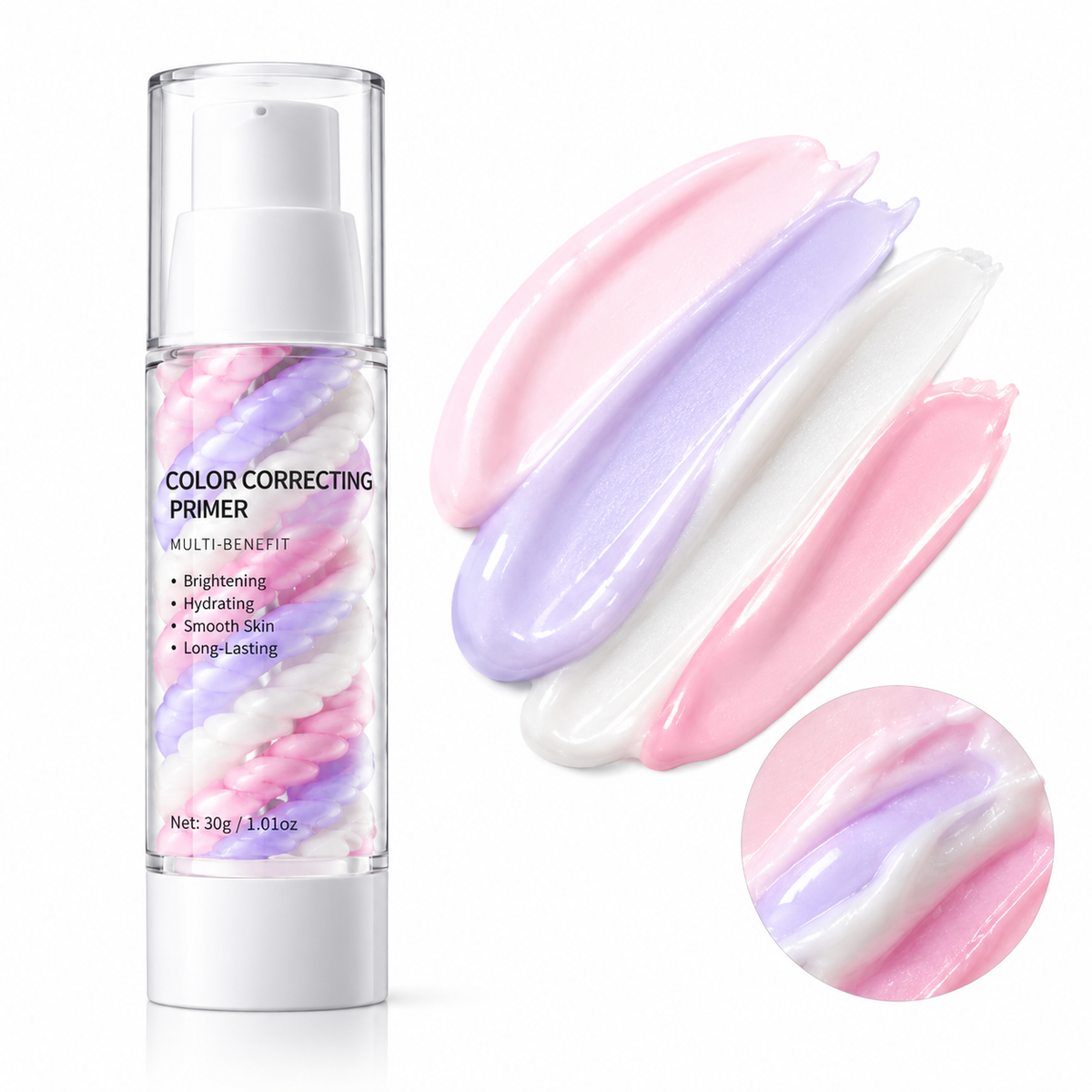 Color Correcting Primer with Niacinamide, Hyaluronic Acid &amp; Centella