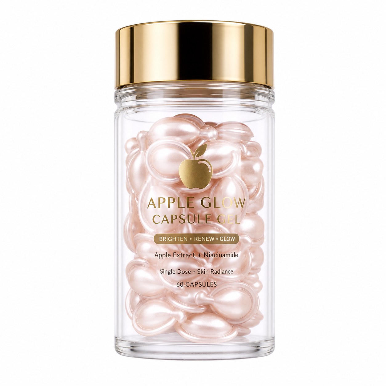 Apple Glow Capsule Gel with Apple Extract &amp; Niacinamide