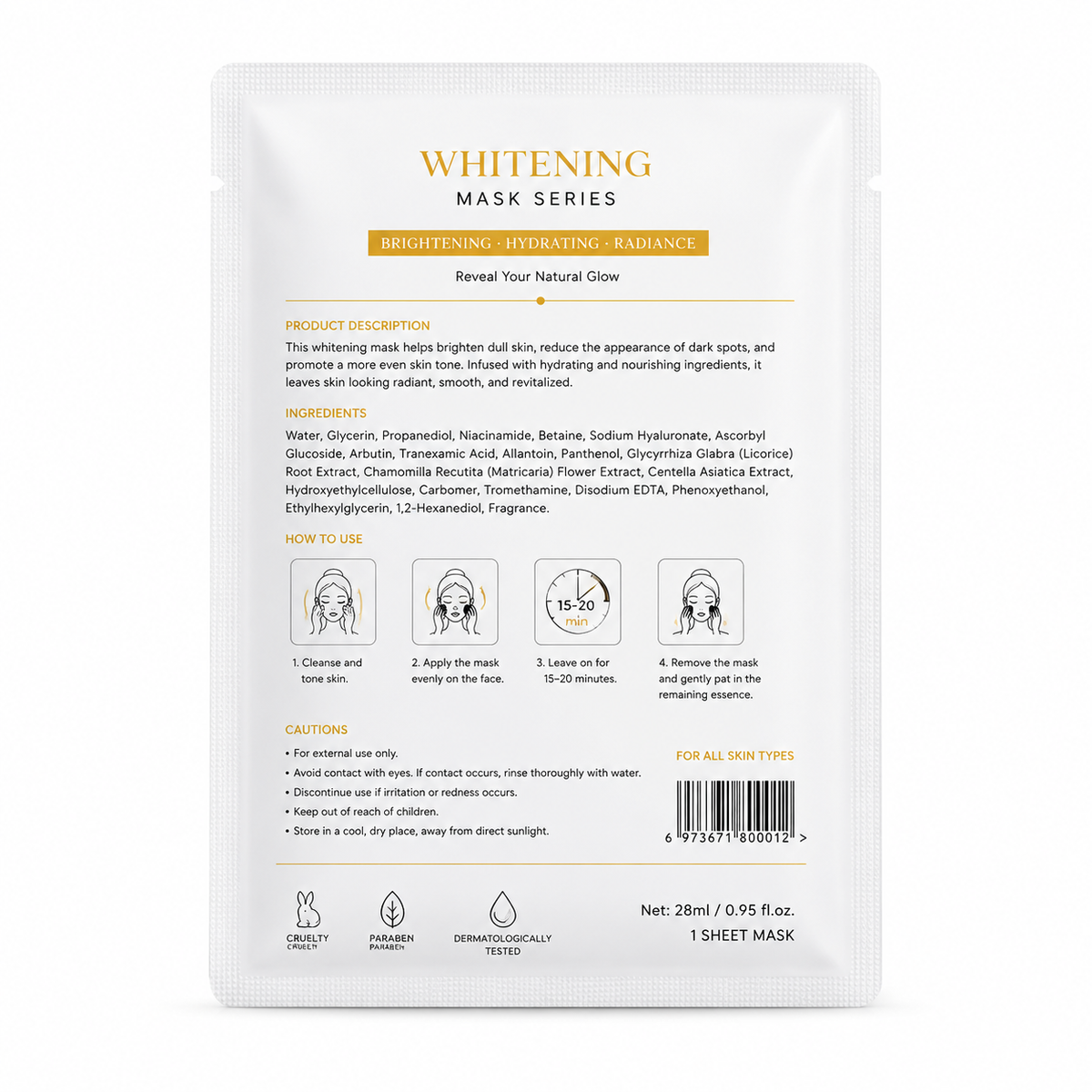 Brightening Hydrating Mask