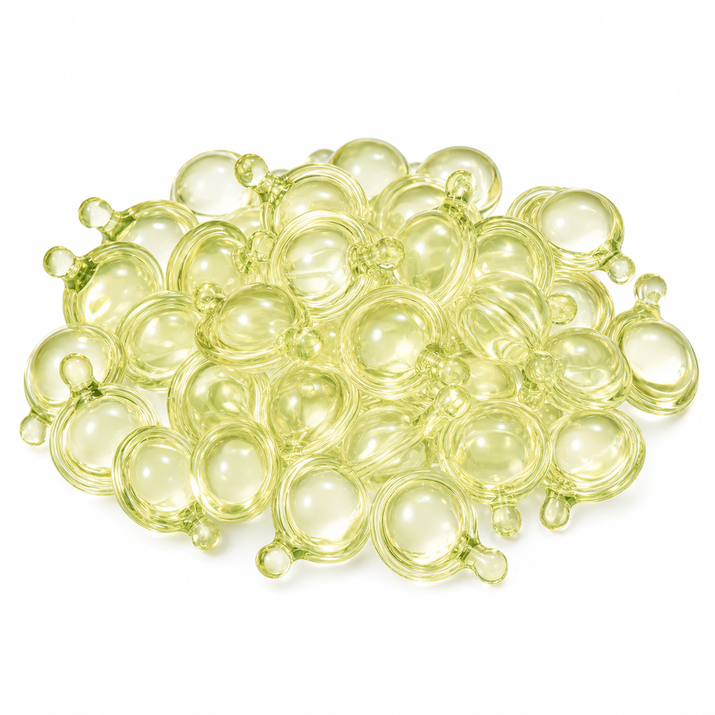 Jojoba Bergamot Camellia Seed Oil Capsule Serum for Hydration &amp; Glow