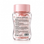 Hair Oil Capsules with Argan Oil, Jojoba Oil, Macadamia Oil &amp; Vitamin E