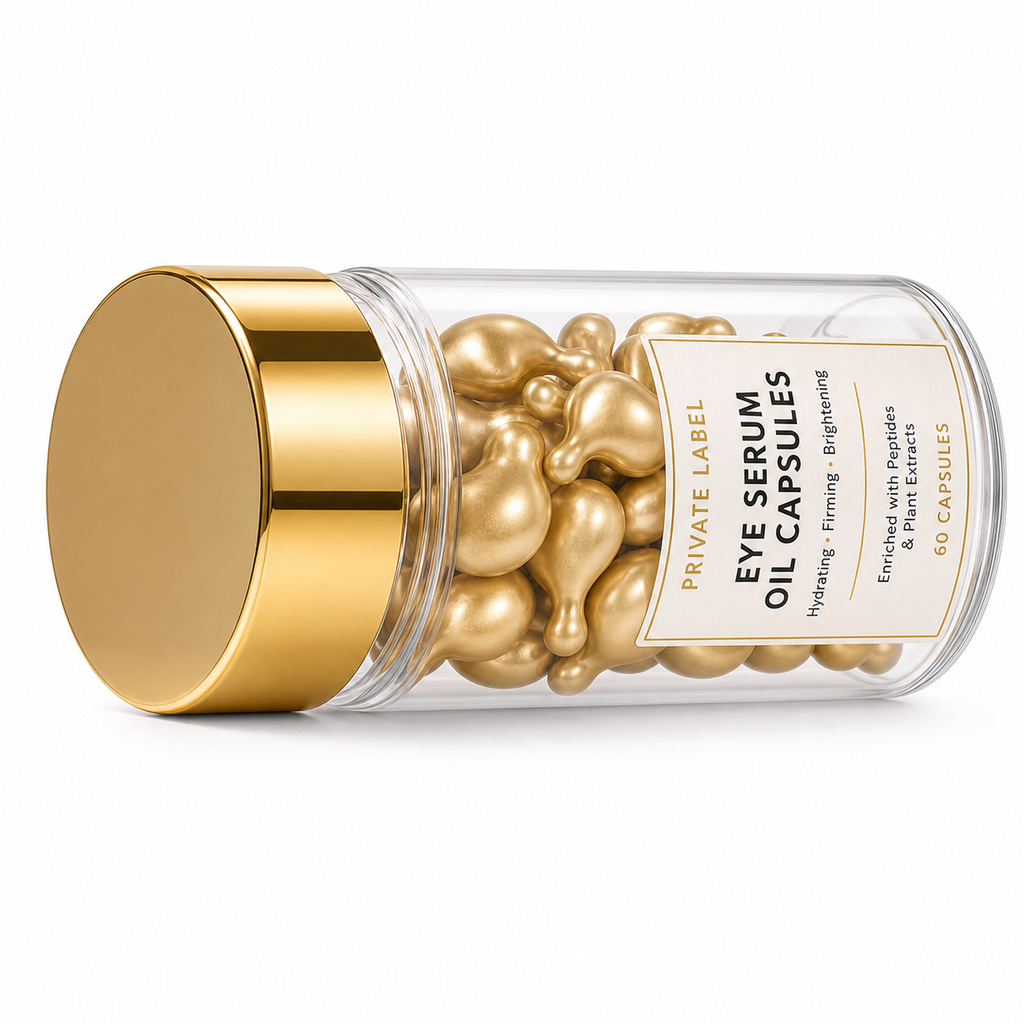Eye Serum Oil Capsules with Collagen, Peptide Complex &amp; Vitamins A, C &amp; E