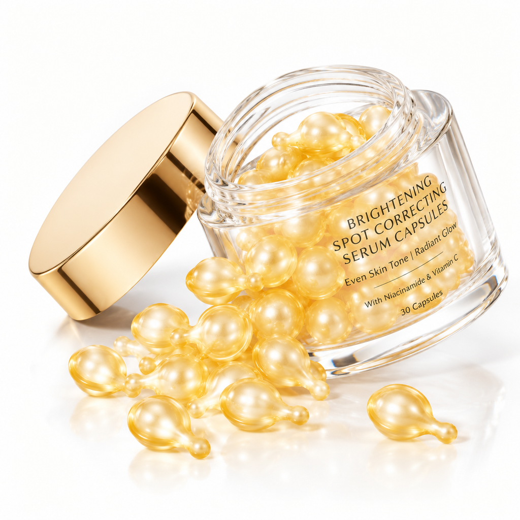 Brightening &amp; Spot Correcting Serum Capsules with Niacinamide &amp; Vitamin C