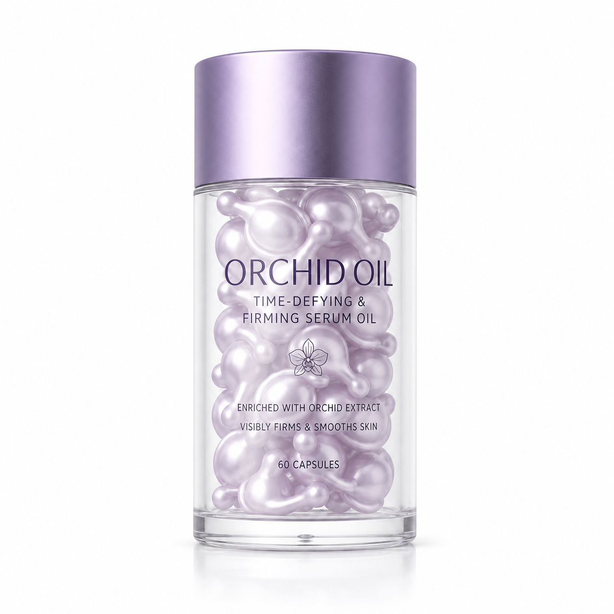 Orchid Oil Time-Defying &amp; Firming Serum Oil Capsules with Orchid Extract &amp; Coenzyme Q10