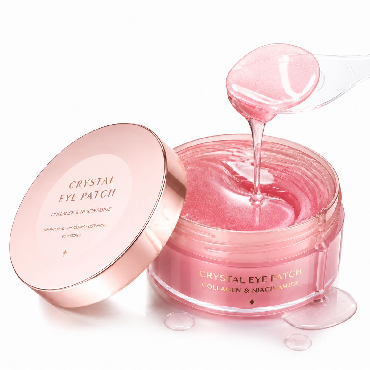 Crystal Eye Patch with Collagen, Niacinamide &amp; Hyaluronic Acid
