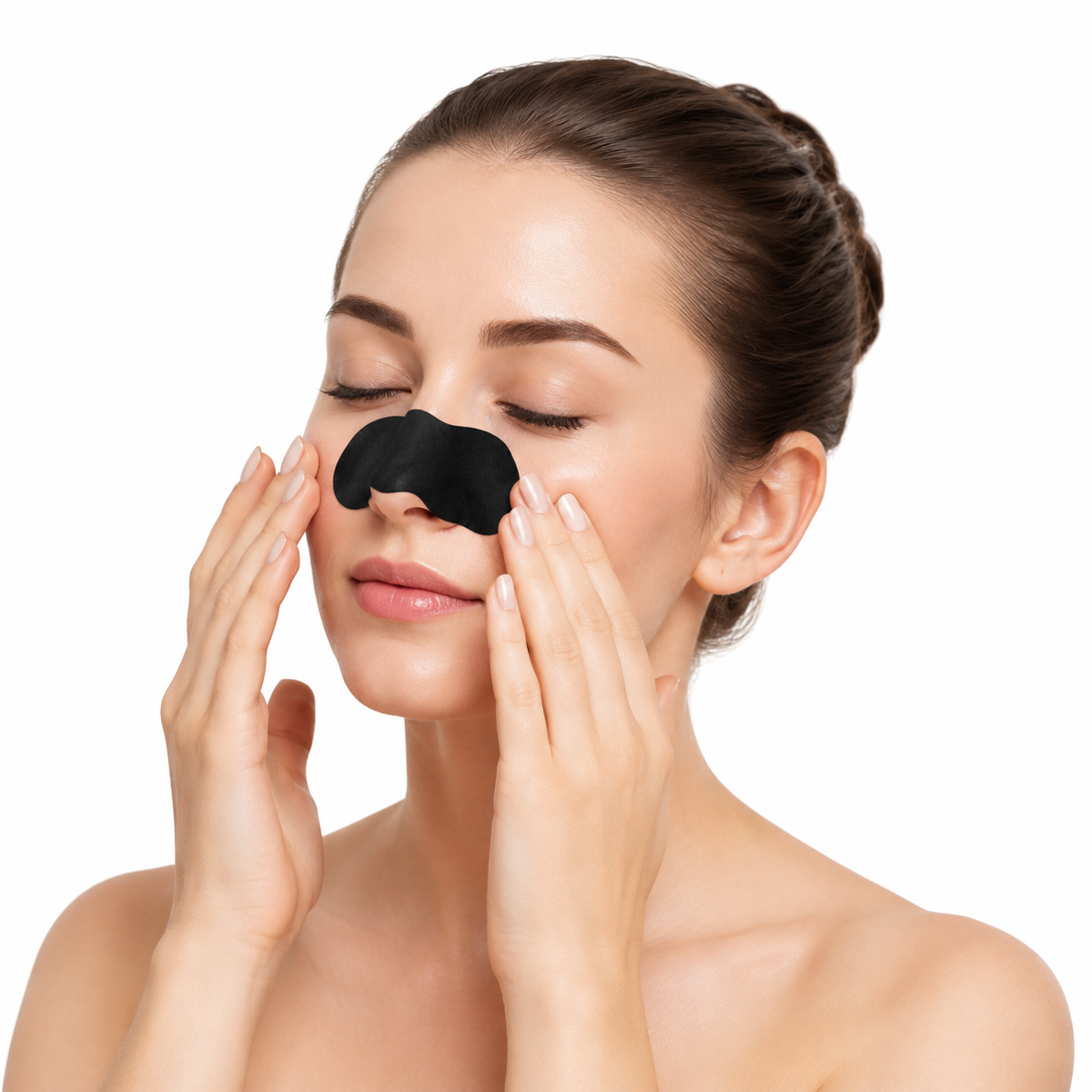 Nose Pore Strips with Collagen &amp; Charcoal for Blackhead Removal