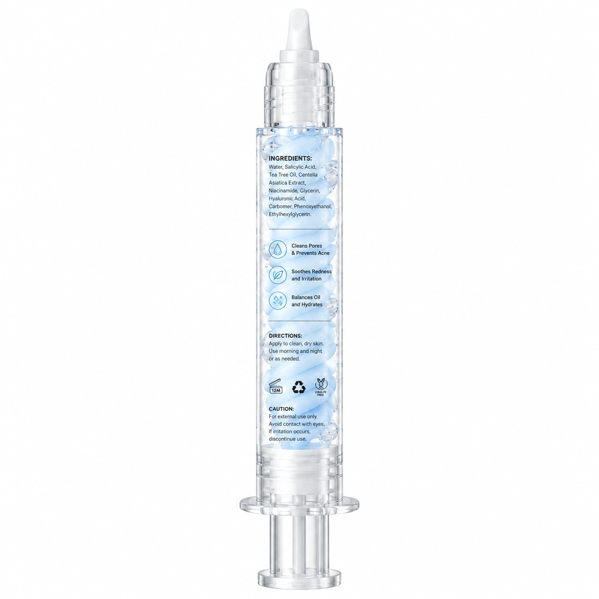 Purifying &amp; Soothing Acne Spot Treatment with Salicylic Acid, Tea Tree Oil &amp; Centella