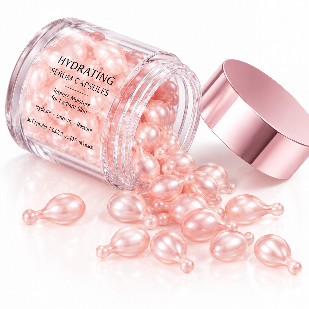 Hydrating Serum Capsules with Hyaluronic Acid, Squalane &amp; Ceramide NP