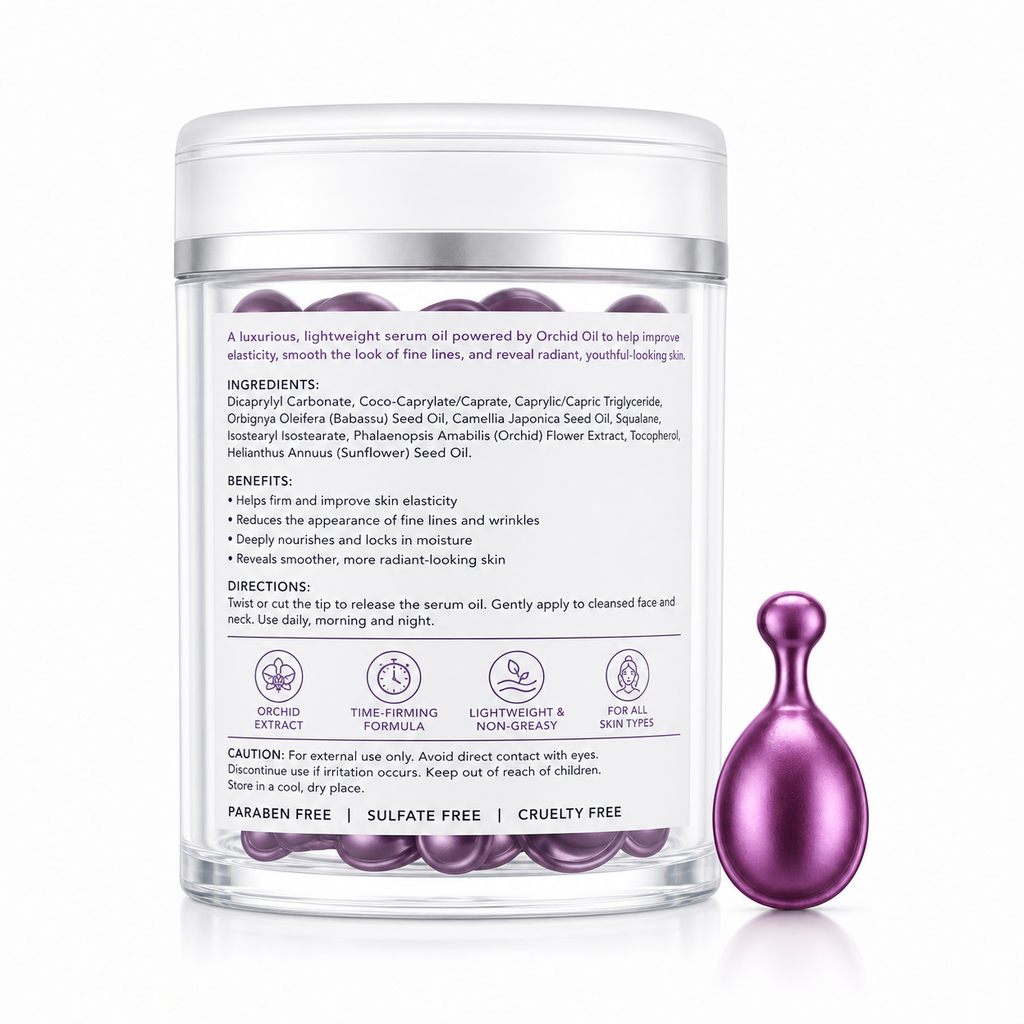 Time-Firming Orchid Oil Serum with Orchid Extract &amp; Botanical Oils
