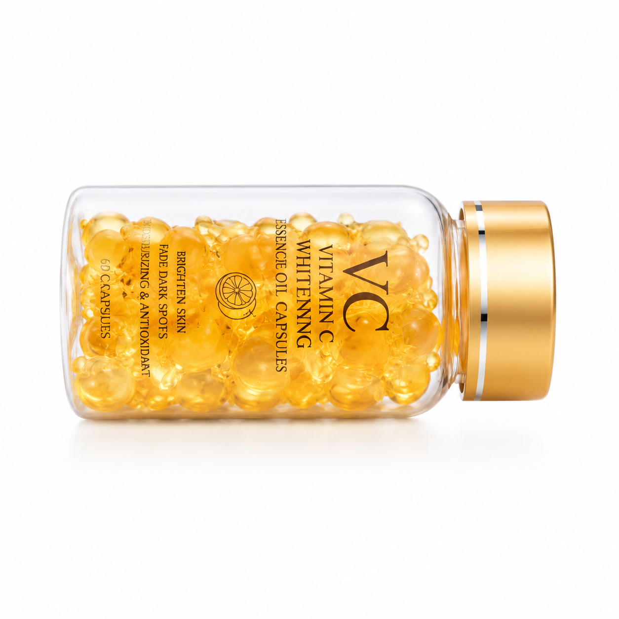Vitamin C Whitening Essence Oil Capsules with Brightening &amp; Antioxidant Care