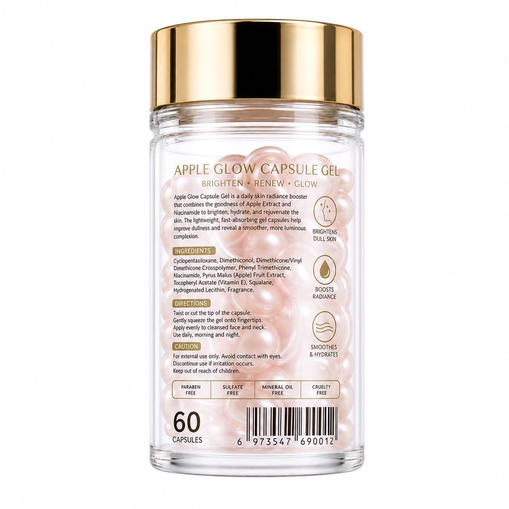 Apple Glow Capsule Gel with Apple Extract &amp; Niacinamide