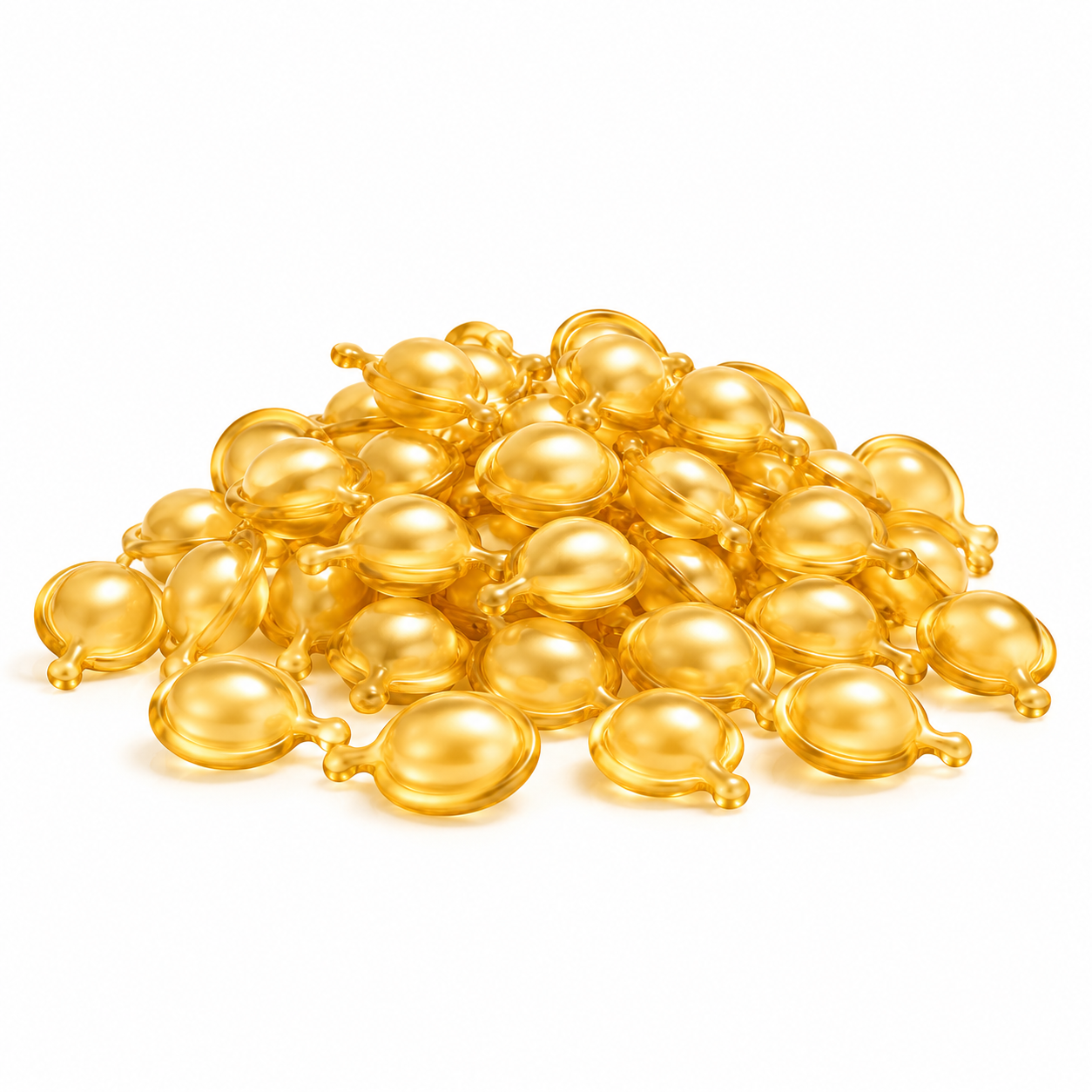 Hair Oil Capsules with Argan Oil, Camellia Oil &amp; Vitamin E for Nourishing Repair