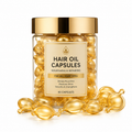 Hair Oil Capsules with Argan Oil, Camellia Oil &amp; Vitamin E for Nourishing Repair