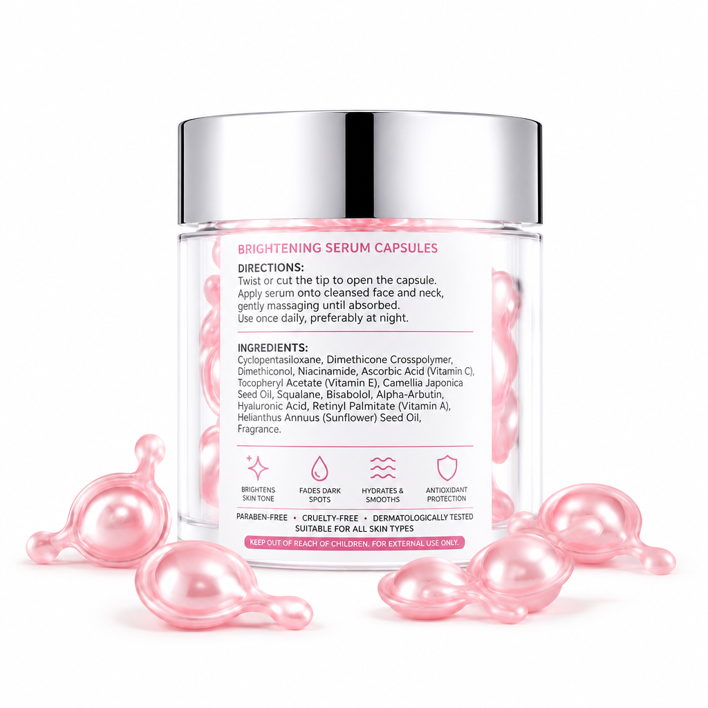 Brightening Serum Capsules with Niacinamide 5%, Vitamin C &amp; Alpha Arbutin