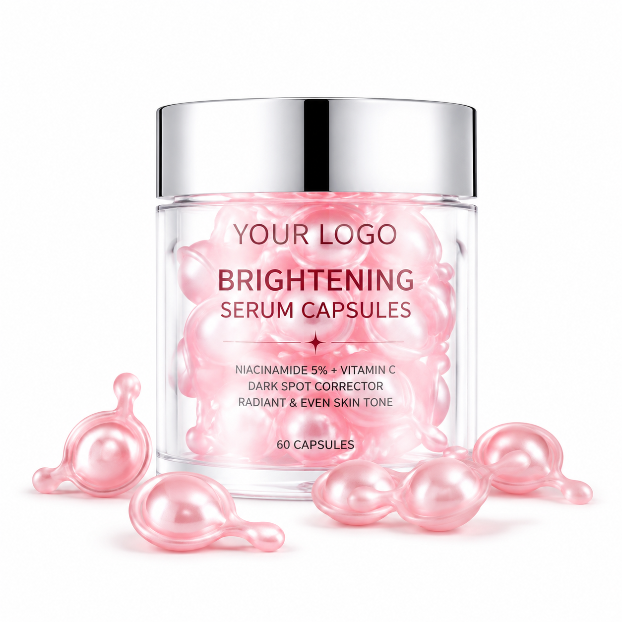 Brightening Serum Capsules with Niacinamide 5%, Vitamin C &amp; Alpha Arbutin