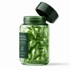 Hair Oil Capsules with Argan Oil, Camellia Oil &amp; Botanical Oils