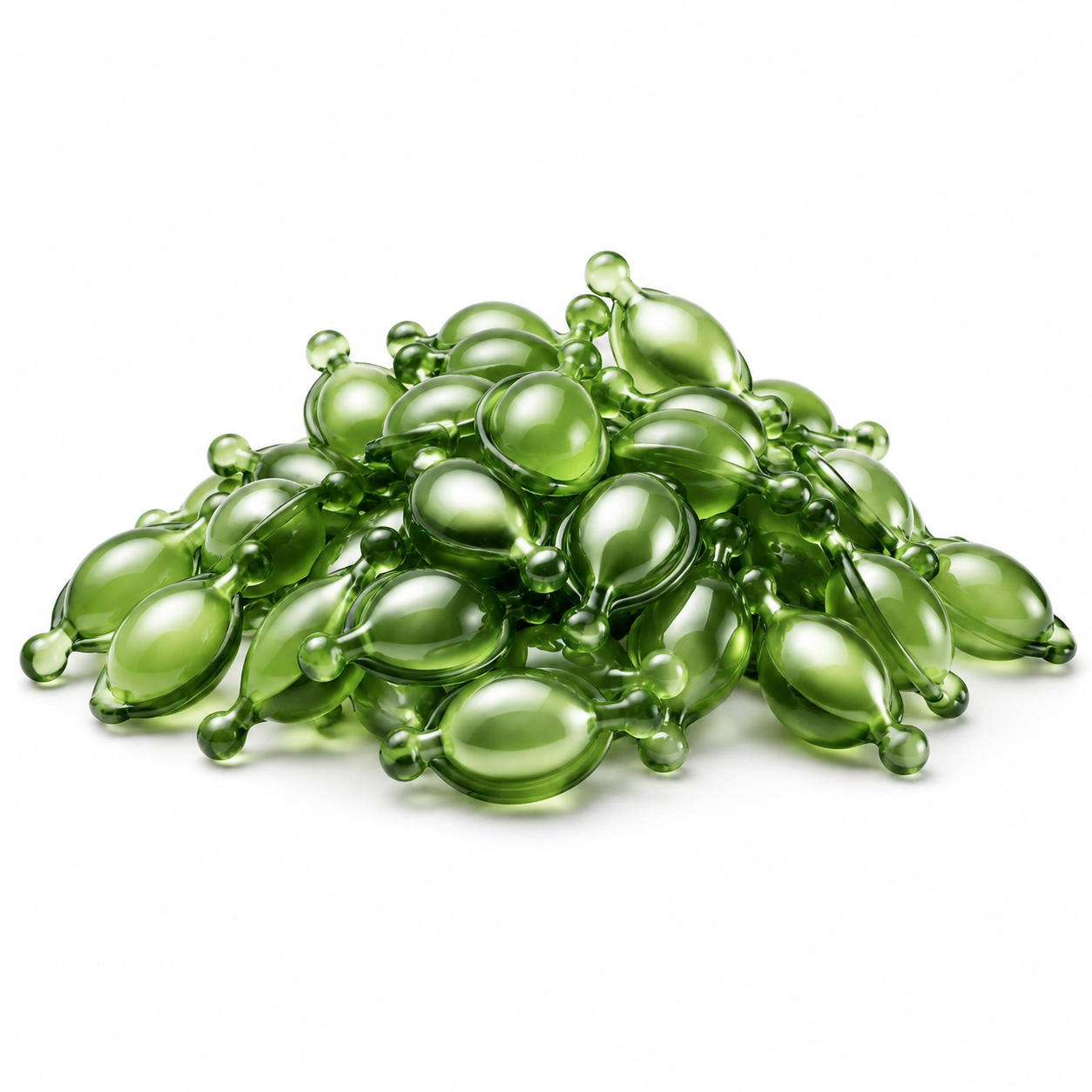 Hair Oil Capsules with Argan Oil, Camellia Oil &amp; Botanical Oils