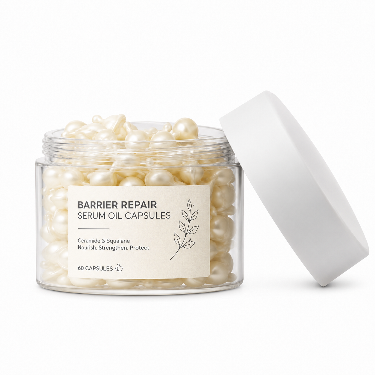 Barrier Repair Serum Oil Capsules with Ceramide NP &amp; Squalane