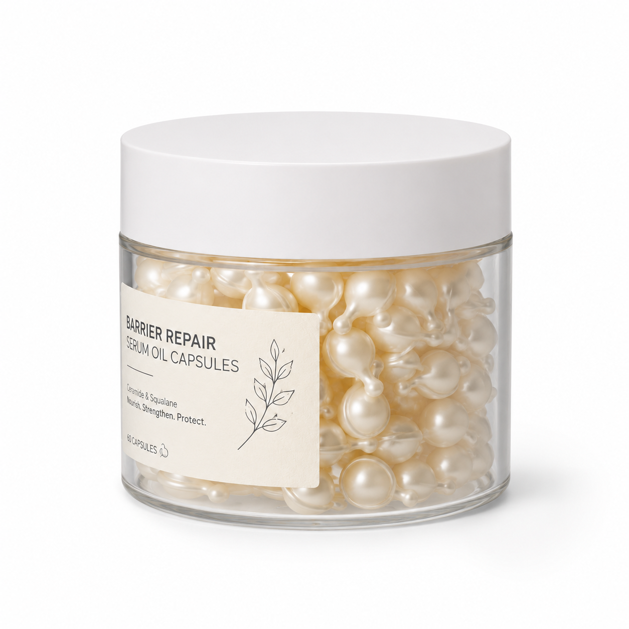 Barrier Repair Serum Oil Capsules with Ceramide NP &amp; Squalane