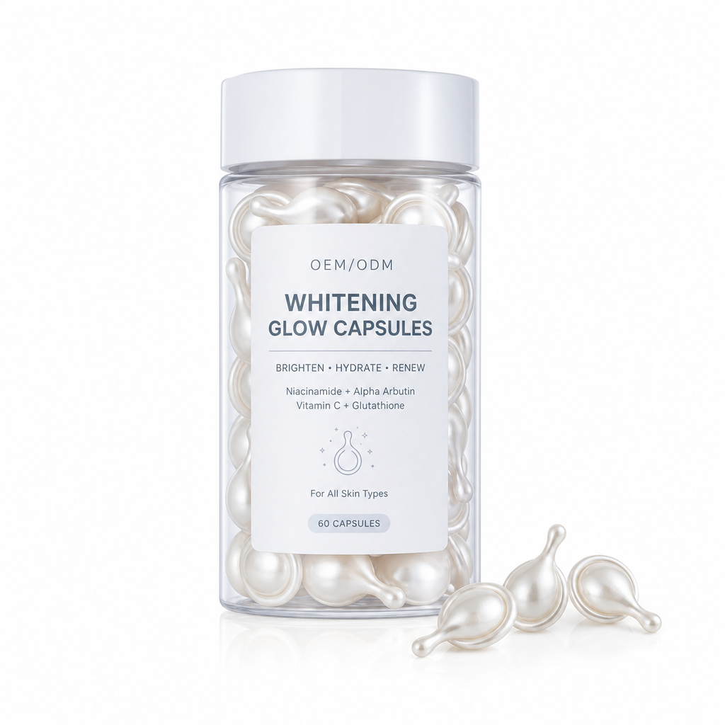 Whitening Glow Capsules with Niacinamide, Alpha Arbutin, Vitamin C &amp; Glutathione