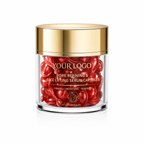 Pore Refining &amp; Face Lifting Serum Capsules with Peptides, Vitamin A, C &amp; E