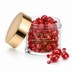 Pore Refining &amp; Face Lifting Serum Capsules with Peptides, Vitamin A, C &amp; E