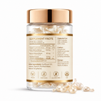 Caffeine Depuffing Capsules for Eye & Face with Sunflower Oil & Vitamin E