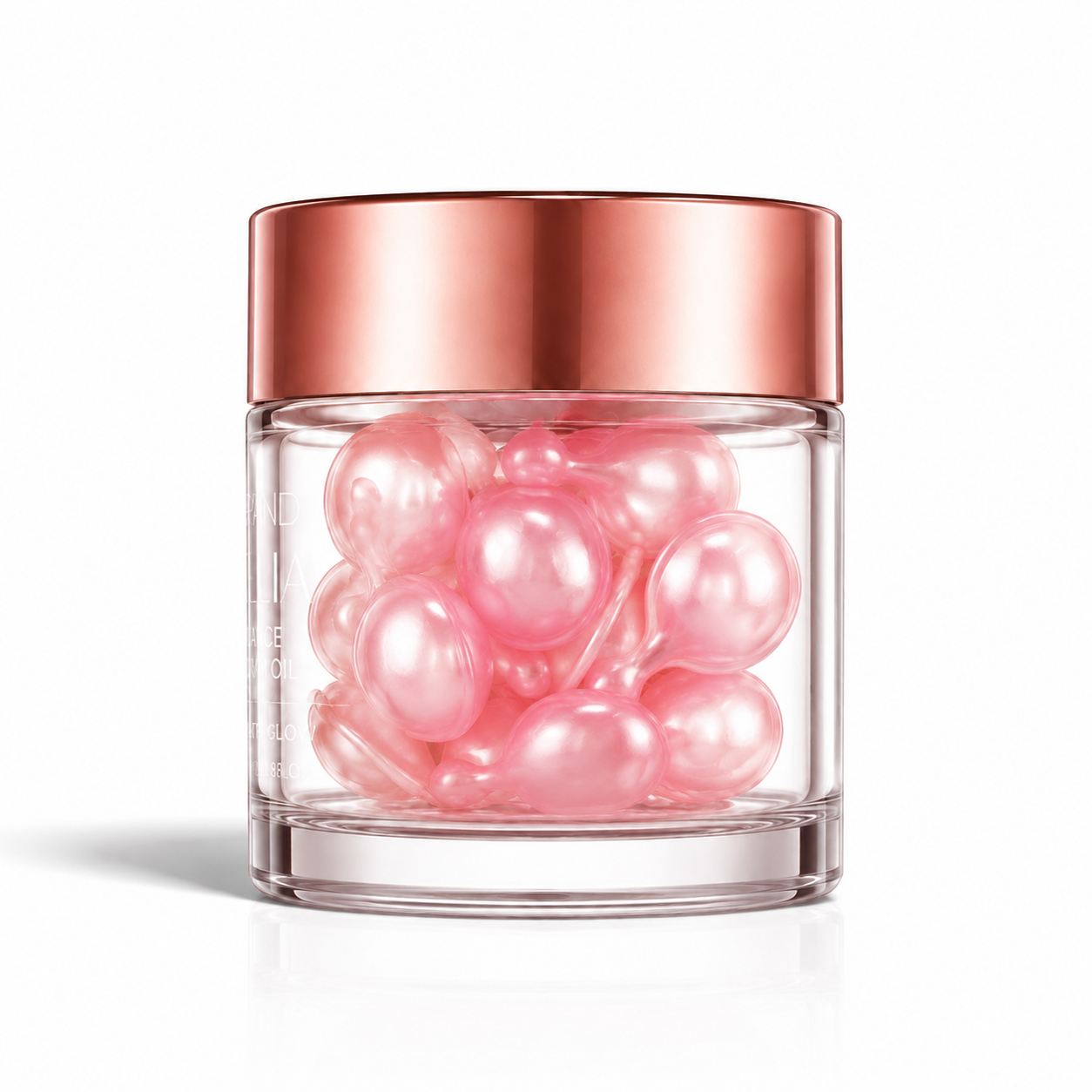 Camellia Glow Radiance Capsule Serum Oil with Vitamin C, Niacinamide &amp; Botanical Oils
