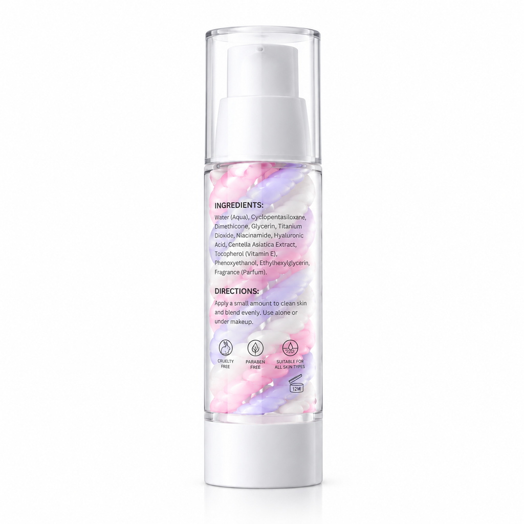 Color Correcting Primer with Niacinamide, Hyaluronic Acid &amp; Centella