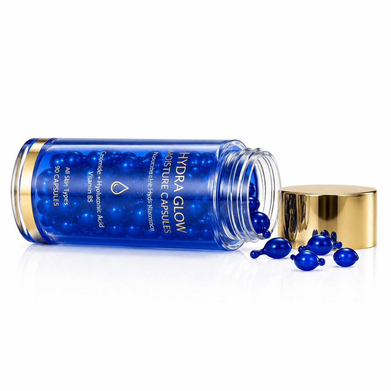 Hydra’Glow Moisture Capsules with Hyaluronic Acid, Ceramide &amp; Vitamin B5