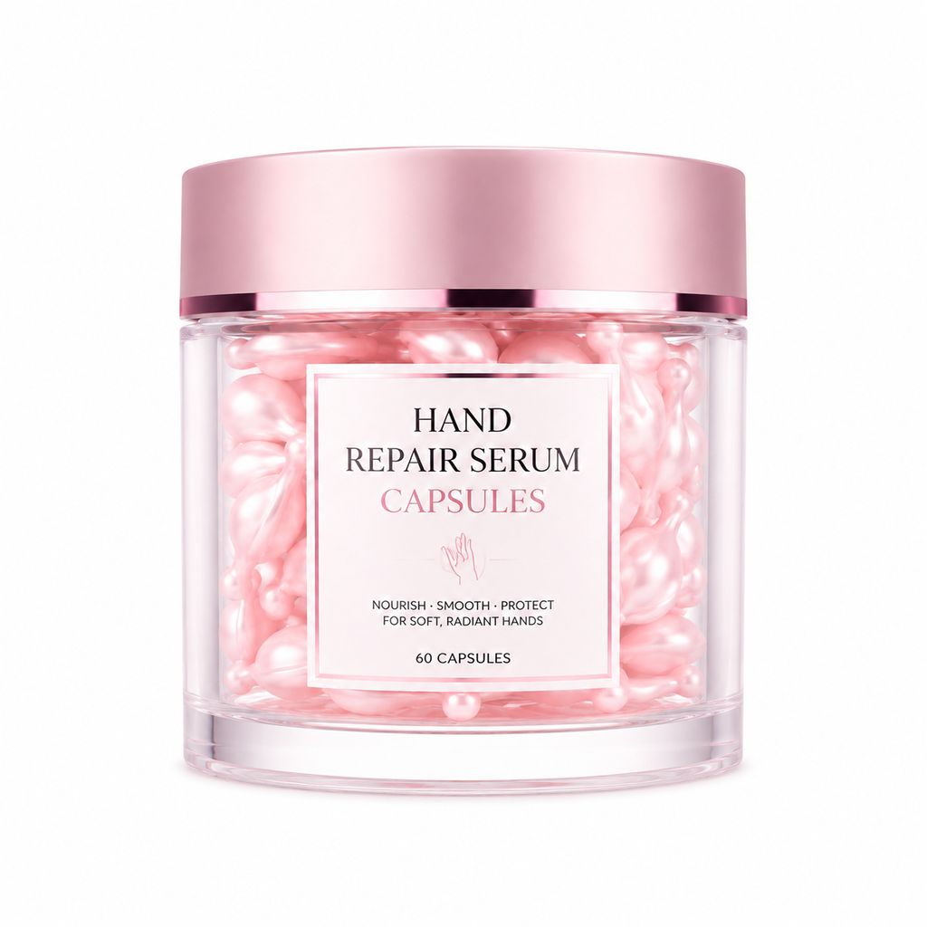 Hand Repair Serum Capsules with Vitamin E, Retinol &amp; Botanical Oils