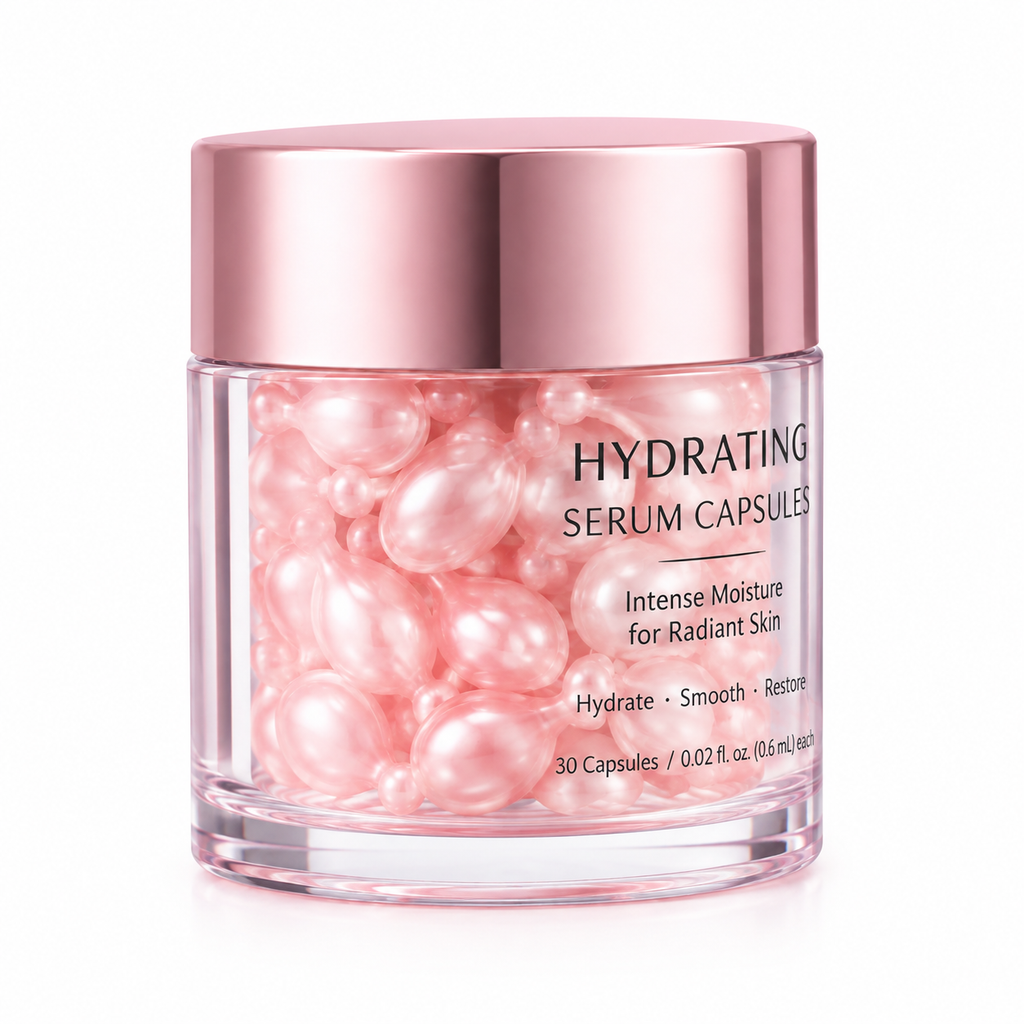 Hydrating Serum Capsules with Hyaluronic Acid, Squalane &amp; Ceramide NP