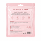 Under Eye Patches with Hyaluronic Acid, Collagen &amp; Vitamin C