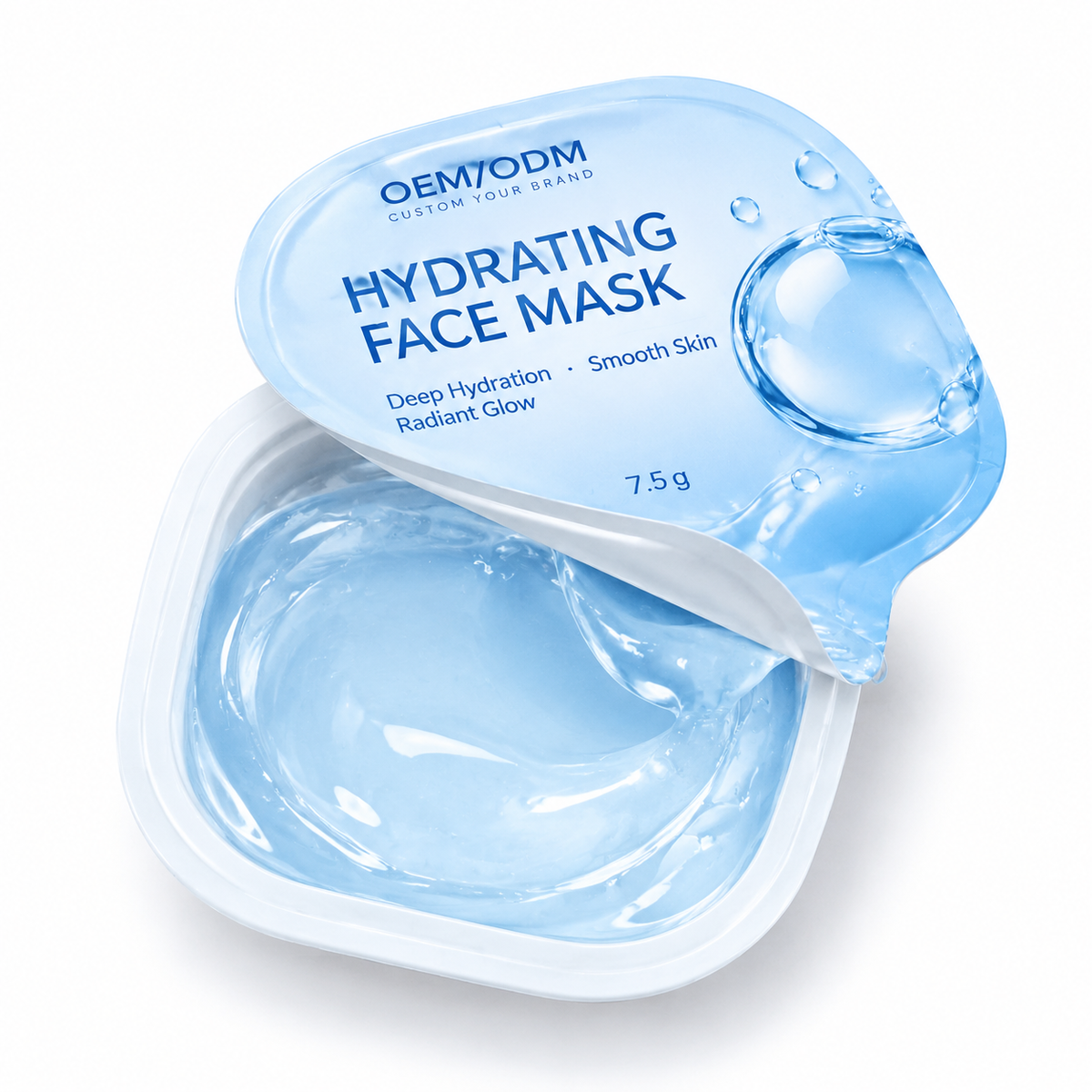 Hydrating Face Mask with Hyaluronic Acid, Centella Asiatica &amp; Ceramide NP for Smooth Skin