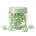 Hair Oil Capsules with Argan Oil, Coconut Oil &amp; Jasmine Scent
