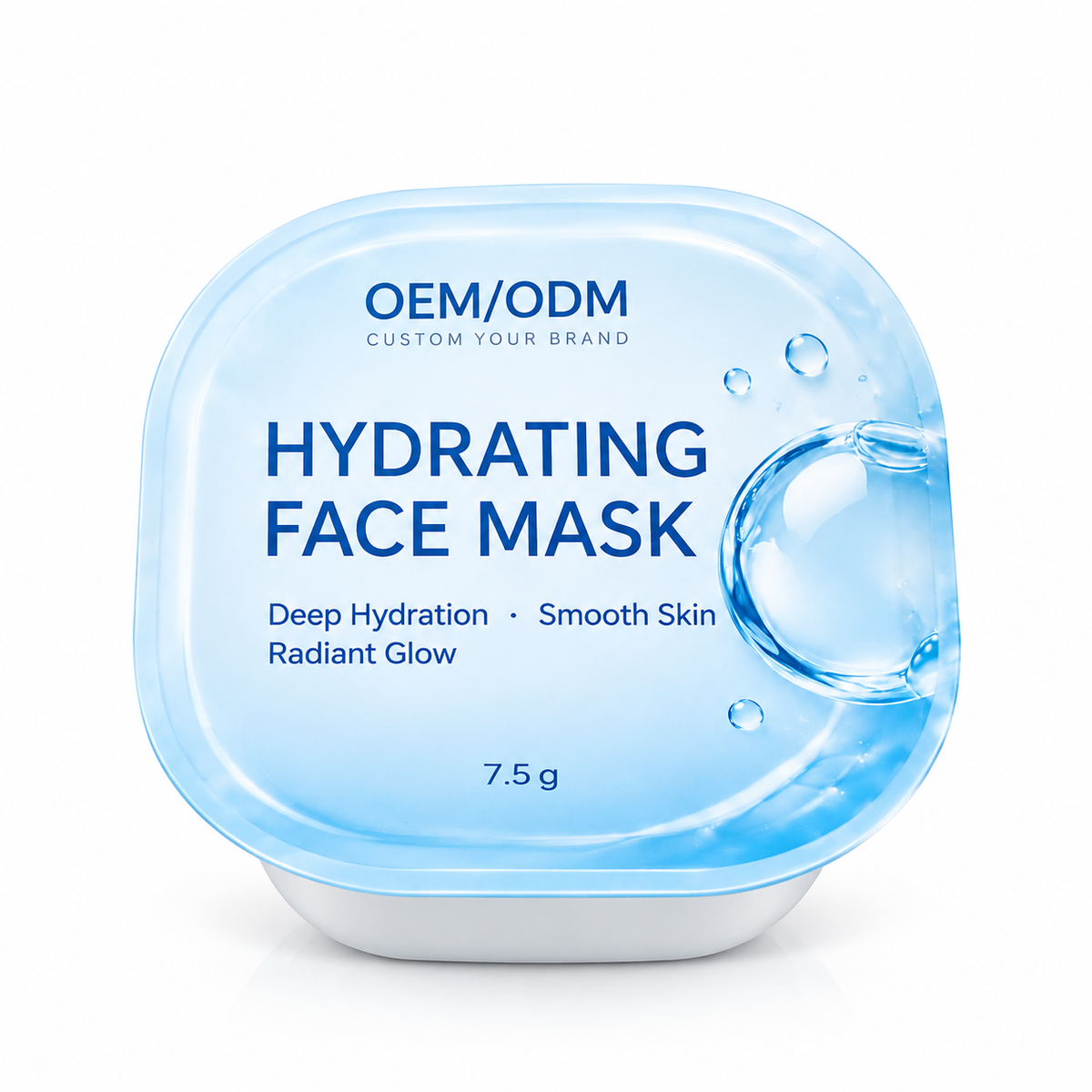 Hydrating Face Mask with Hyaluronic Acid, Centella Asiatica &amp; Ceramide NP for Smooth Skin