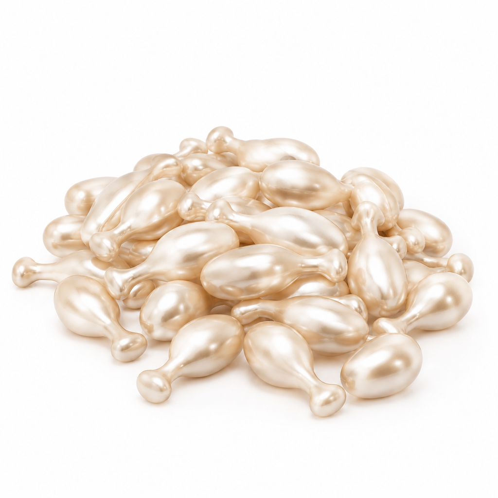 Ginseng Anti-Wrinkle Essential Oil Capsules with Vitamin A, Vitamin C &amp; Squalane