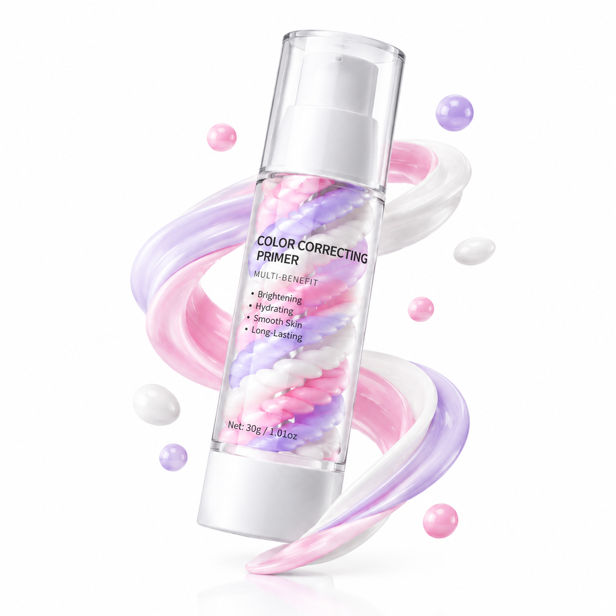 Color Correcting Primer with Niacinamide, Hyaluronic Acid &amp; Centella